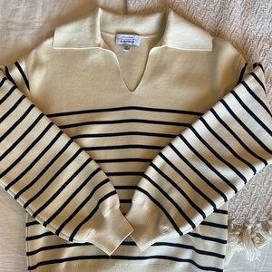 & Other Stories - Relaxed Collared Sweater - XS